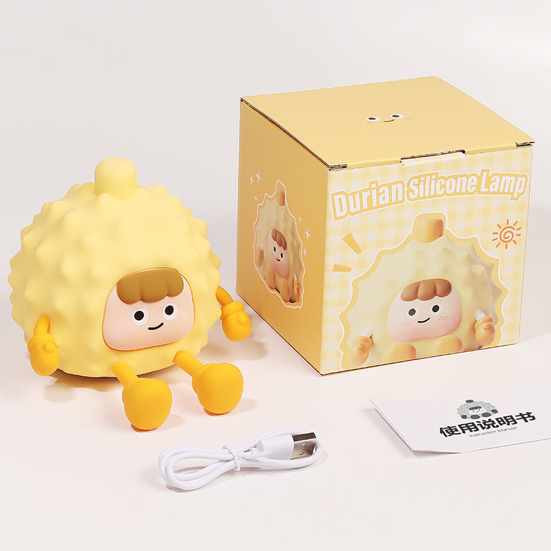 A003 Durian Shape Decor LED Light Silicone Touch Bedside Night Lamp (CE, RoHS, FCC) A003 Durian Shape Decor LED Light Silicone Touch Bedside Night Lamp (CE, RoHS, FCC)
